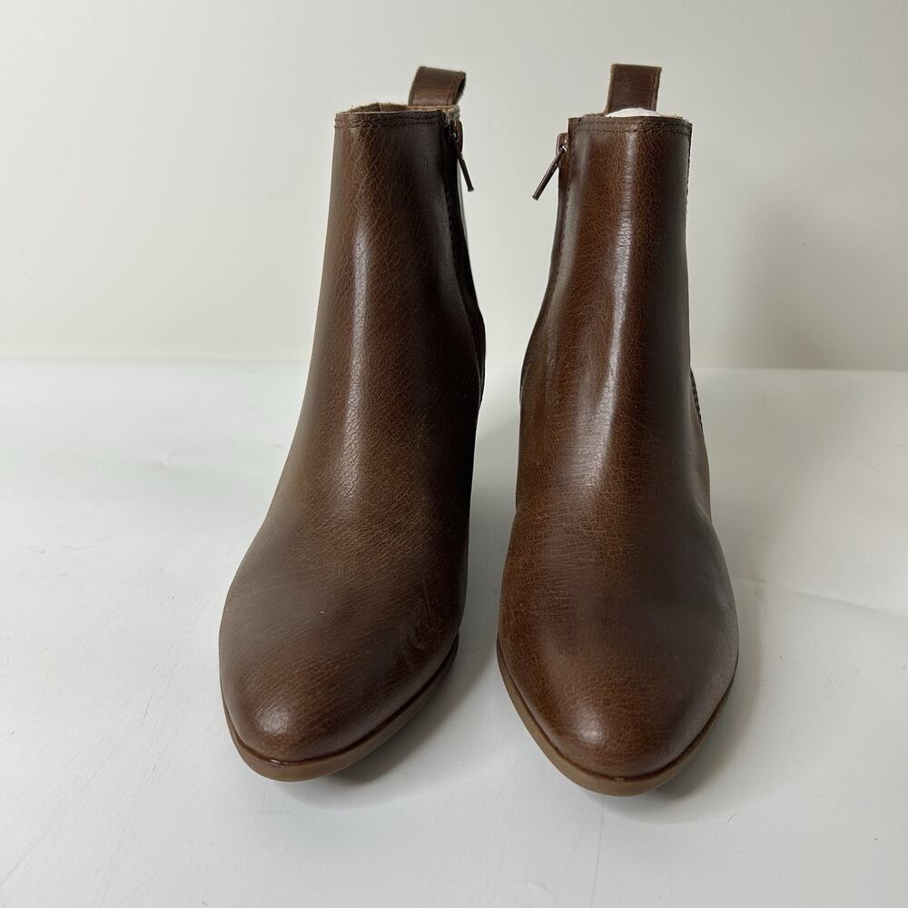 FRYE AND CO. Brown Leather Ankle Booties - Picture 2 of 7